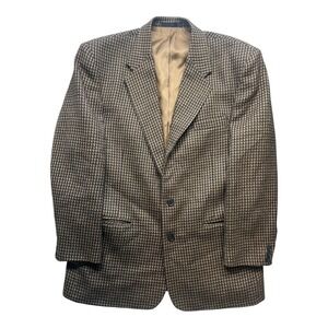 Fioravanti Studio 44R Beige Houndstooth Sport Coat